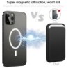 Mágneses bőr pénztárca-kártyatartó Macsafe telefontartó Magsafe iPhone 15 14 13 Pro Max Mac biztonságos telefontartóhoz