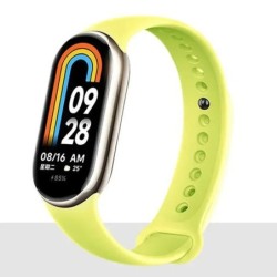 Szilikon szíj Mi Band 8-hoz Xiaomi 8 9 NFC karkötő sportöv csere okosóra karkötő óraszíj Xiaomi Bands 8 szíj
