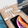NNBILI szilikon USB kábelrendező kábeltekercselő asztali rendezett kezelőkapcsok kábeltartó egér fejhallgató vezetékrendezőhöz