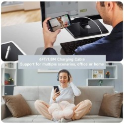 3 db 100 W-os 6A-os USB C típusú USB kábel, szupergyors töltővonal Xiaomi, Samsung, Huawei, Honor készülékekhez, gyors töltő USB
