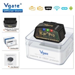 Vgate iCar Pro elm327 V2.3 OBD 2 OBD2 autódiagnosztikai eszközök WIFI Bluetooth 4.0 Android/IOS BT3.0 Android ODB2 autós szkenne