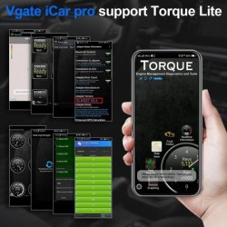 Vgate iCar Pro elm327 V2.3 OBD 2 OBD2 autódiagnosztikai eszközök WIFI Bluetooth 4.0 Android/IOS BT3.0 Android ODB2 autós szkenne