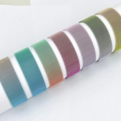 Milánói szíj Apple Watch szíjhoz 44mm 45mm 40mm 41mm 38-42mm Pride iWatch Series 9 8 7 6 SE 5 4 3 Ultra 2 49mm
