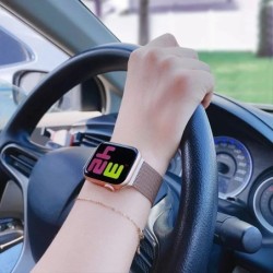 Milánói szíj Apple Watch szíjhoz 44mm 45mm 40mm 41mm 38-42mm Pride iWatch Series 9 8 7 6 SE 5 4 3 Ultra 2 49mm