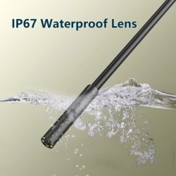 7.0 mm-es C típusú endoszkóp kamera IP67 vízálló 6 LED-es állítható USB Android rugalmas vizsgáló boreszkóp kamerák telefonhoz é