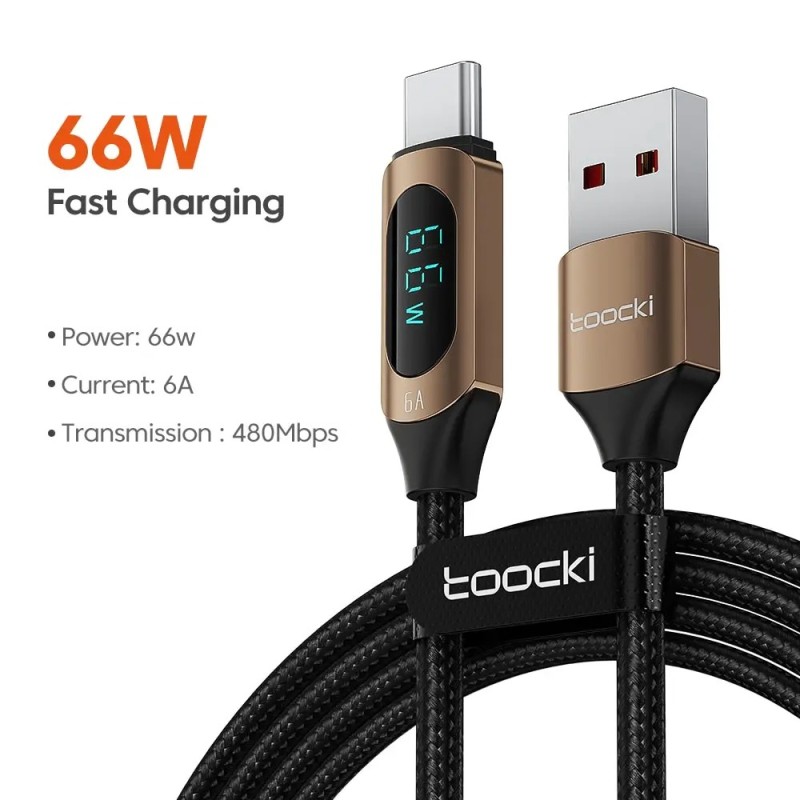 Toocki Type C - Type C kábel 100 W PD gyorstöltő töltő USB C - USB C kijelző kábel Xiaomi POCO F3 Realme Macbook iPad készülékhe Toocki Type C - Type C kábel 100 W PD gyorstöltő töltő USB C - USB C kijelző kábel Xiaomi POCO F3 Realme Macbook iPad készülékhe