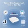 ONENUO Tuya ZigBee WiFi intelligens vízérzékelő szivárgásérzékelő árvízszivárgás-riasztó intelligens életvezérlés Zigbee átjáróv