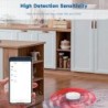 ONENUO Tuya ZigBee WiFi intelligens vízérzékelő szivárgásérzékelő árvízszivárgás-riasztó intelligens életvezérlés Zigbee átjáróv