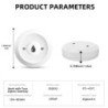 ONENUO Tuya ZigBee WiFi intelligens vízérzékelő szivárgásérzékelő árvízszivárgás-riasztó intelligens életvezérlés Zigbee átjáróv