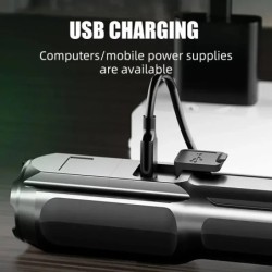 Erős LED zseblámpa újratölthető USB 18650 vízálló zoom horgászathoz vadászathoz kempingezéshez 100 000 lumen taktikai LED zseblá
