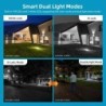 BELIA 4K 8MP WiFi megfigyelőkamera, dupla objektívvel, 4x digitális zoommal, AI emberérzékeléssel, ONVIF-fel, kültéri biztonsági