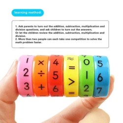 Mágneses matematika digitális tanulási oktatójátékok mágikus intelligencia aritmetikai matematikai kirakós kocka gyerekeknek ajá