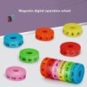 Mágneses matematika digitális tanulási oktatójátékok mágikus intelligencia aritmetikai matematikai kirakós kocka gyerekeknek ajá