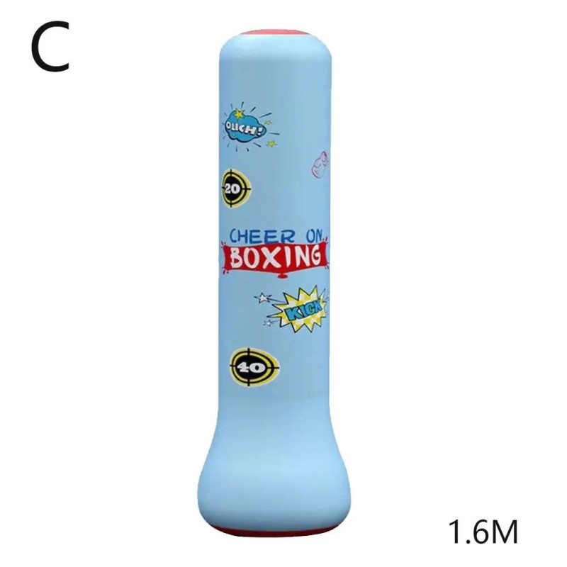 1.2/1.6M Gyermek Felfújható Boxzsák Edzőterem Fitnesz Boksz Edző Homokzsák Stresszoldó Játékok Felnőtteknek Vastagított Box 1.2/1.6M Gyermek Felfújható Boxzsák Edzőterem Fitnesz Boksz Edző Homokzsák Stresszoldó Játékok Felnőtteknek Vastagított Box