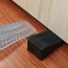 Szilikon ajtóütköző, ék alakú biztonsági dugók, újrafelhasználható ütéscsillapító, otthoni irodai összecsukható ajtóütköző, ütkö