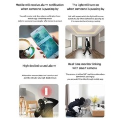 Tuya WiFi Zigbee PIR mozgásérzékelő intelligens otthon Emberi test infravörös érzékelő Biztonság Az intelligens élet az Alexa Go