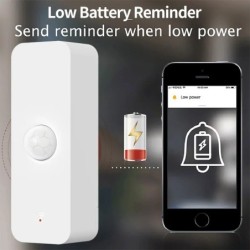 Tuya WiFi Zigbee PIR mozgásérzékelő intelligens otthon Emberi test infravörös érzékelő Biztonság Az intelligens élet az Alexa Go