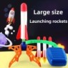 Gyerekeknek való rakétavető lépcsős pumpa Power Air Pressed Stomp kültéri családi játékok Skyrocket születésnapi ajándékok sport