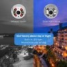 8 MP 4K IP kamera 5 MP Speed Dome automatikus nyomkövető PTZ kamera Smart Home kültéri vezeték nélküli vezeték nélküli WIFI kame