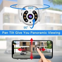 8 MP 4K IP kamera 5 MP Speed Dome automatikus nyomkövető PTZ kamera Smart Home kültéri vezeték nélküli vezeték nélküli WIFI kame