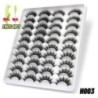 GROINNEYA szempillák 5/10/20 pár 3D Faux Mink Lashes Természetes műszempillák Dramatic Volume Lashes szempilla meghosszabbító sm