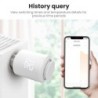 AVATTO Tuya ZigBee3.0 termosztát radiátor működtető intelligens TRV termosztatikus szelepvezérlő Alexa-val, Google Home Alice-sz