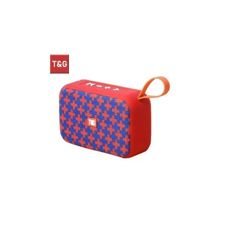 T&G Speaker TG506 Portable Mini Wireless Soundbar Bluetooth Outdoor Indoor HIFI Loudspeaker Support TF Card FM Radio Waterproof