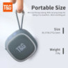 TG659 Mini Vezeték Nélküli Erős Bluetooth Hangszóró TWS Bluetooth 5.3 Hangdoboz HIFI Hangszóró Támogatás TF Kártya Rádió