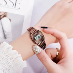SKMEI 1901 luxus női karórák kis számlappal digitális kronográf naptár óra vízálló női karóra Montre femme 1620