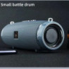 200 W-os hordozható Bluetooth hangszóró IPX7 vízálló kültéri HIFI oszlophangszóró mélynyomó sztereó hangszóró FM rádió TF Boom B