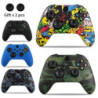 Puha szilikon tok Xbox Series X/S kontrollerhez, védőburkolat, gamepad tartozékok, hüvelykujj markolatok, joystick borítás