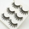 10 Pár szempilla Természetes hosszú 3D Mink Lashes Bolyhos Volumen Mink Műszempillák Cruelty Free Wispy Lashes Smink Cilios Q01