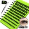 GROINNEYA Cluster Lashes Természetes szempilla hosszabbító Volumen Individual Lashes Mixed Tray Faux Mink Lashes Cilias Smink