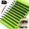 GROINNEYA Cluster Lashes Természetes szempilla hosszabbító Volumen Individual Lashes Mixed Tray Faux Mink Lashes Cilias Smink