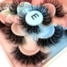 Új 5 pár 3D Mink Lashes Natural Mink műszempillák drámai volumenű műszempilla műszempilla hosszabbító faux Cils nagykereskedelmi