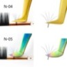 NAGARAKU szempilla hosszabbító csipesz smink rozsdamentes acél szempilla 3D pontos klip