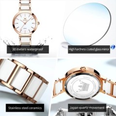 OLEVS női karóra luxusmárkás óra női elegáns karkötő vízálló, divatos kvarc női órák Reloj Para Mujer