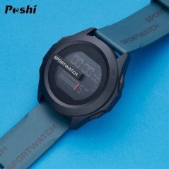 POSHI Sport Watch for Man Luxus digitális karóra Stopperóra világító Date Week eredeti vízálló órával ingyenes szállítás