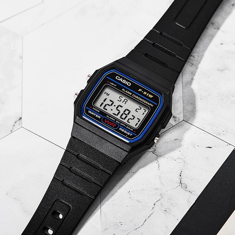 Casio karóra férfi felső luxus szett katonai LED relogio digitális karóra sport Vízálló kvarc férfi karóra Semleges órák F91W so