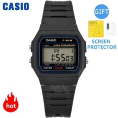 Casio karóra férfi felső luxus szett katonai LED relogio digitális karóra sport Vízálló kvarc férfi karóra Semleges órák F91W so