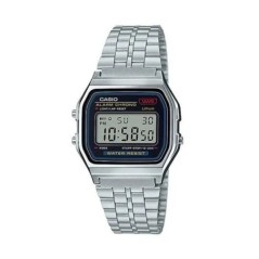 Casio Retro digitális férfi karóra üzleti kis ezüst arany óra sorozat kis négyzet alakú óra többfunkciós dátum stopper