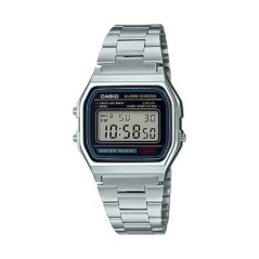 Casio Retro digitális férfi karóra üzleti kis ezüst arany óra sorozat kis négyzet alakú óra többfunkciós dátum stopper