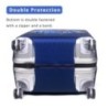 Travel Around The Word Suitcase Protective Covers Thick Elastic Luggage Cover Protector For 18"-32" Baggage Travel Bag Case 262