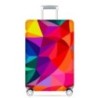 Travel Around The Word Suitcase Protective Covers Thick Elastic Luggage Cover Protector For 18"-32" Baggage Travel Bag Case 262