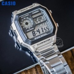 Casio óra Explosion óra férfi szett luxus LED katonai digitális karóra sport kvarc férfi karóra relogio masculinoAE-1200WHD-1A