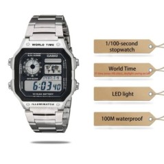 Casio óra Explosion óra férfi szett luxus LED katonai digitális karóra sport kvarc férfi karóra relogio masculinoAE-1200WHD-1A