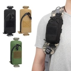 Kültéri vállpántos táska hátizsák Különféle tartozékok Kiegészítő tasak 900D Nylon EDC Tactical Molle Orvosi Táska Utazás Túrázá