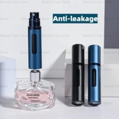 5/8 ml-es újratölthető parfümös üveg permetező illatszivattyúval Hordozható utazási üres kozmetikai tartályok Mini spray-porlasz