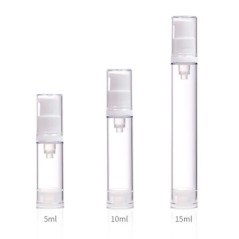 5 ml-es 10 ml-es 15 ml-es Travel Sub-Bottling AS vákuum spray-krém szemkörnyékápoló krém utántöltő palack üres hordozható, leveg