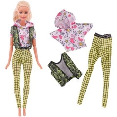 Barbie baba ruhák baba ruha divatos ruhák ing alkalmi viselet szoknya Barbie-hoz és 1/6 BJD Blythe baba ruhák baba kiegészítők